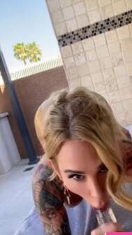 Sarah Jessie Oiled Up Outdoor Solo